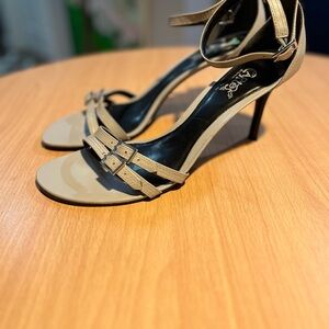 Gray Strappy Summer Sandals, Carlos by Carlos Santana